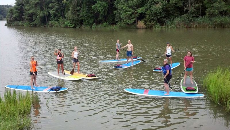 Kayaking and Paddleboarding on Calm Waters Kayaking and Paddleboarding on Calm Waters