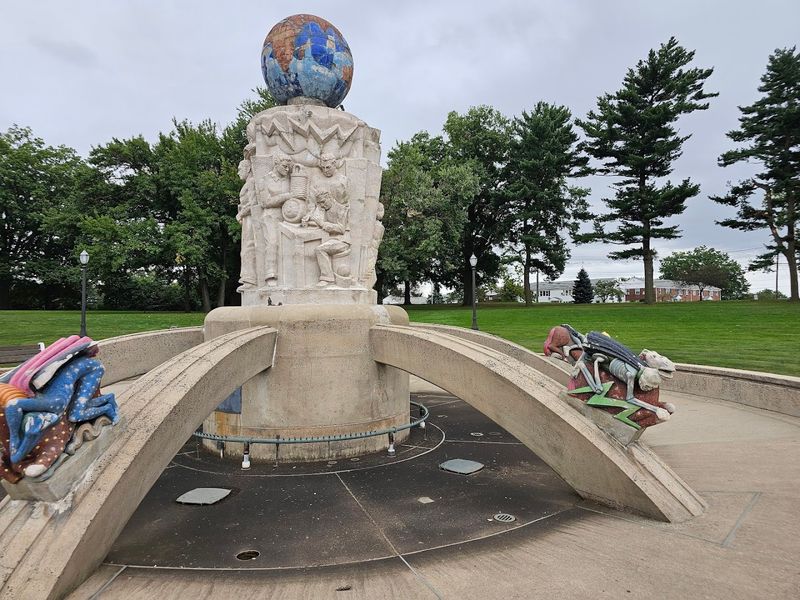 The Light Dispelling Darkness Fountain, the Unexpected Cultural Surprise