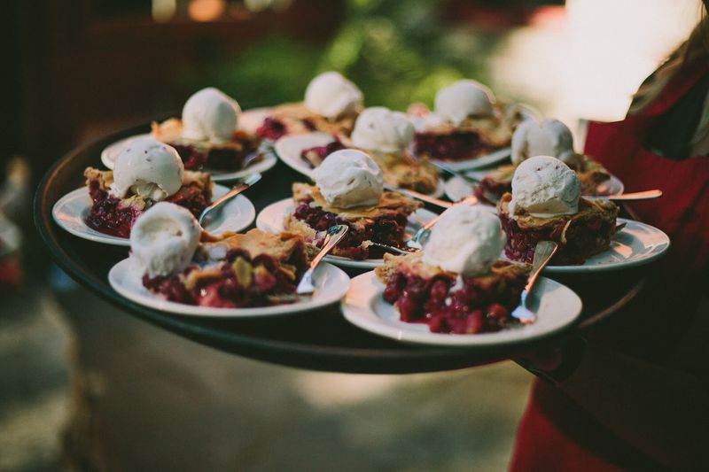A Slice Of Tart Cherry Bliss Beneath The Summer Sun