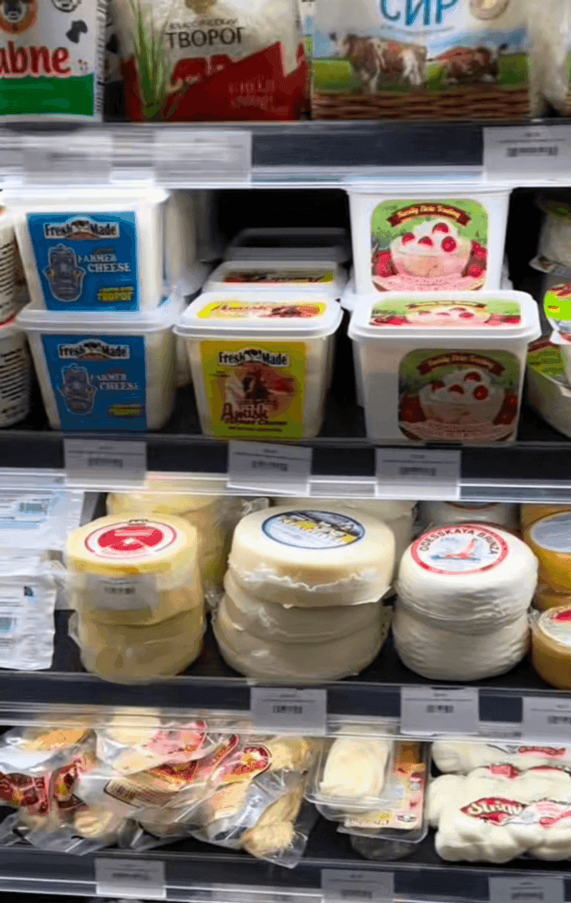 Imported Cheeses From Across the Continent