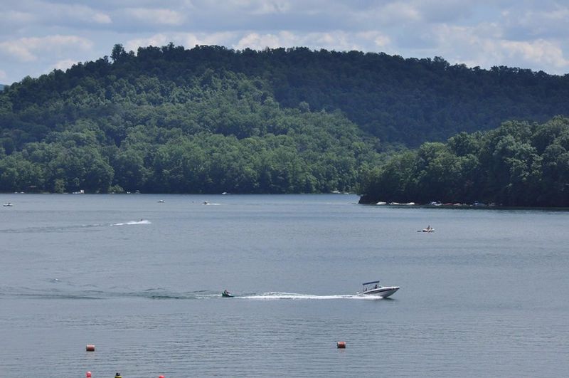 A Sixteen Mile Lake Stretching Into Maryland