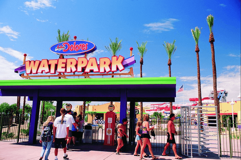 Bright Slides Under The Desert Sun