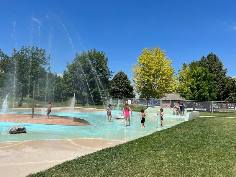 The Splash Pad for Hot Summer Days