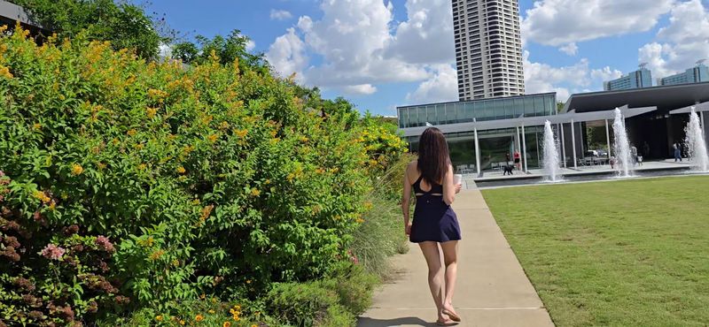 The Cherie Flores Garden Pavilion and Its Architectural Welcome