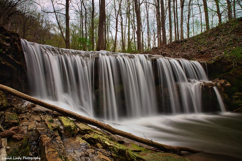 The Waterfall Itself: Beauty Over Solid Rock