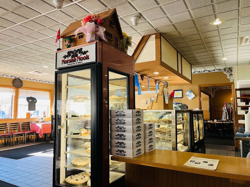 A Cozy Booth Overlooking Small-Town Osseo