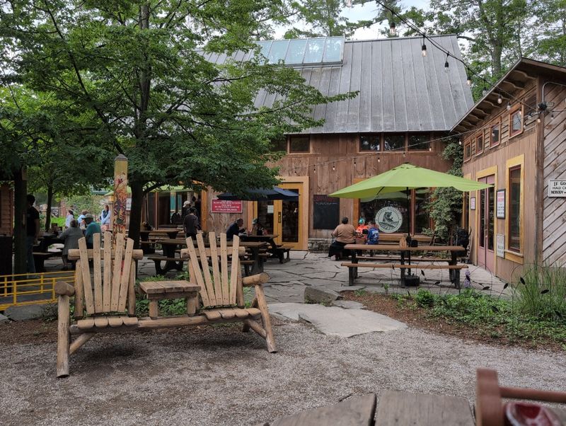 The Cozy Patio Buzzing With Happy Chatter
