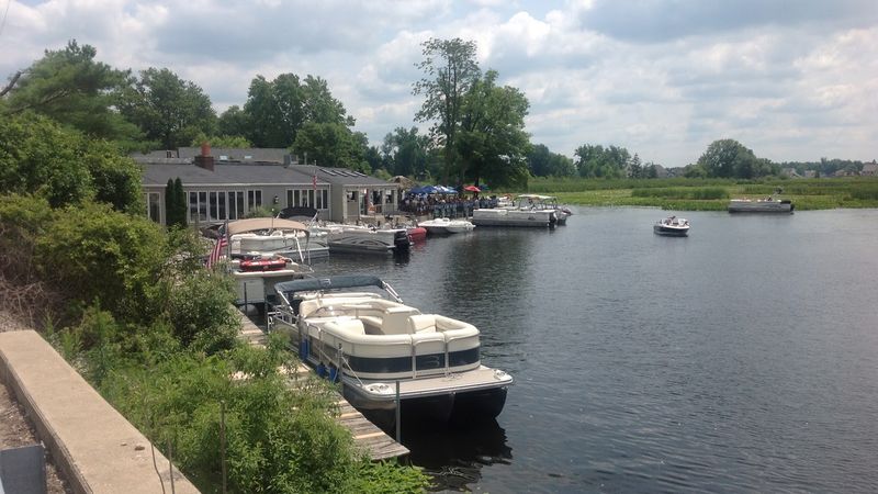 Prime Waterfront Views Along Lake Wawasee's Channel