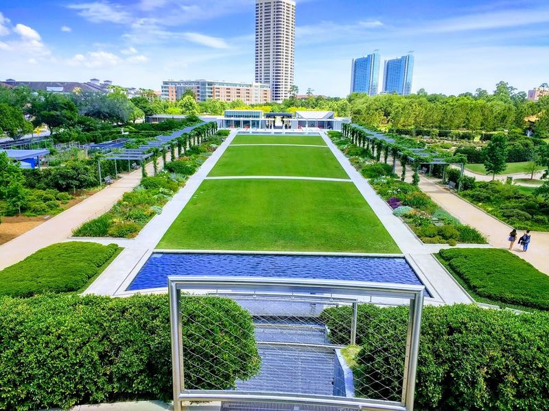 The Centennial Green and Its Football-Field-Length Lawn