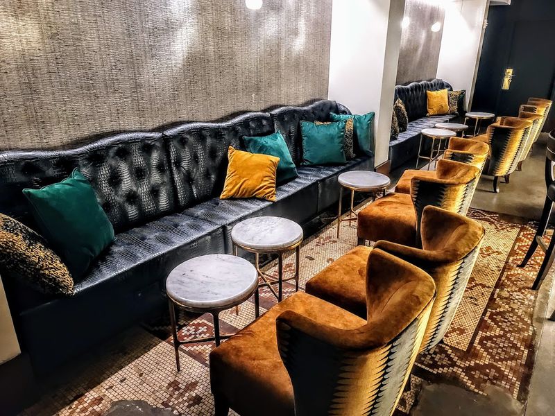 A Cozy Limestone Fireplace For Gathering