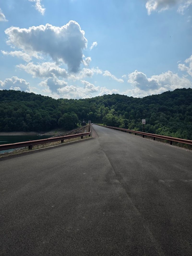 Walkable Foundations And Old Sidewalks From The National Road