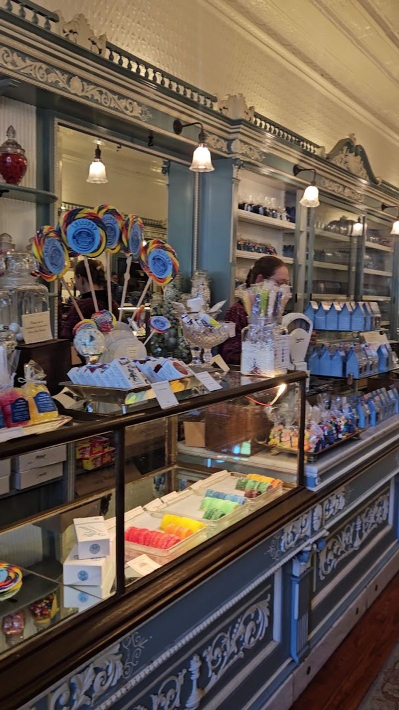 A Colorful Tapestry Of Confections And Caramels