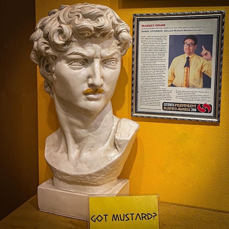 Vintage Ads And Ancient Roman References On Every Wall