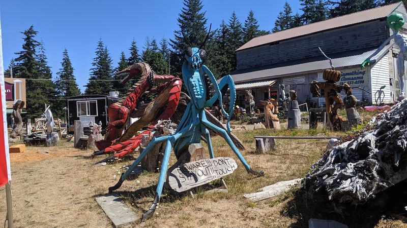 The Roadside Workshop and Its Open-Air Gallery
