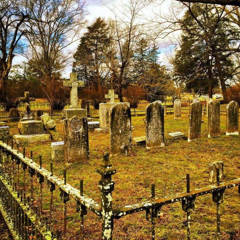 The Sprawling Grounds and Historic Cemetery