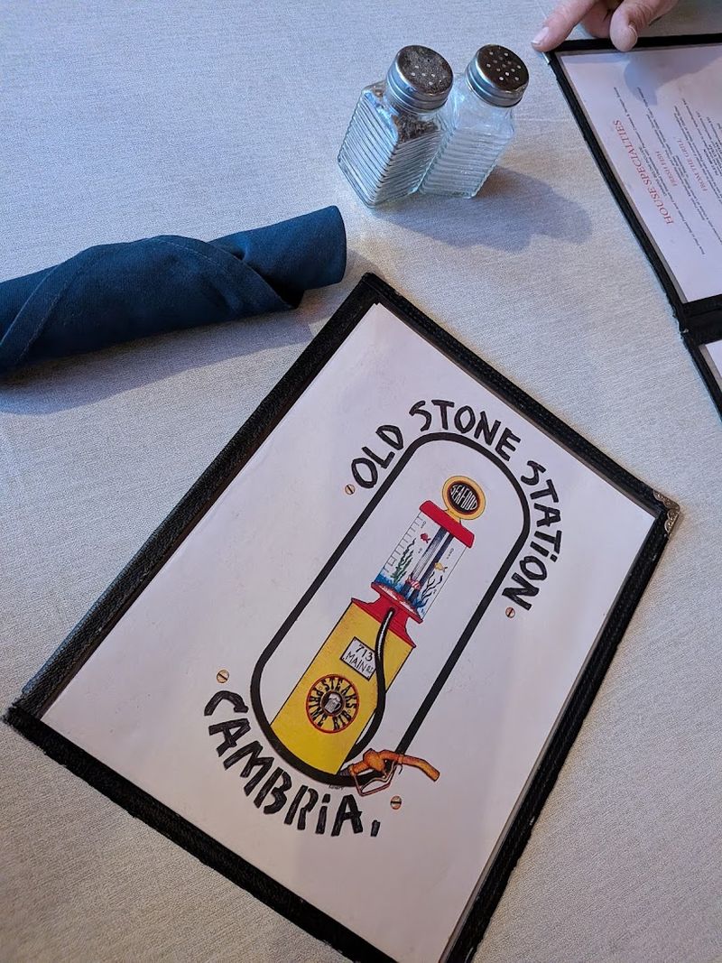 A Former Gas Station Turned Restaurant In 1993