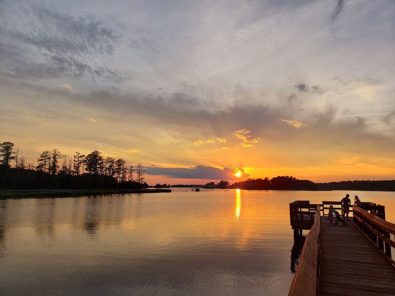 Fishing Along Miles of Pristine Shoreline
