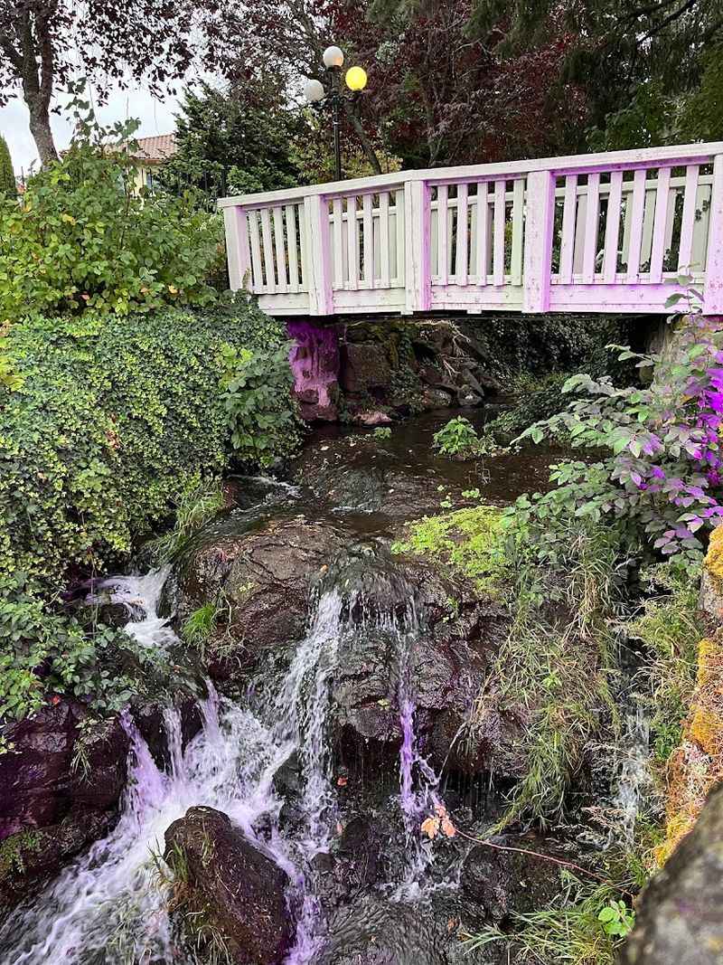 Wah Gwin Gwin Falls Right on the Property