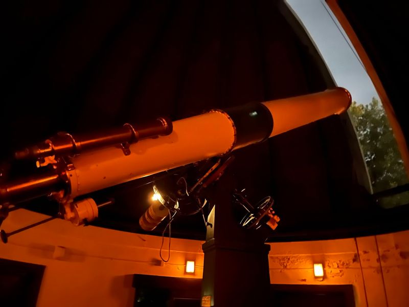 A 12-Inch Refracting Telescope Built in the 1800s Still Works Perfectly