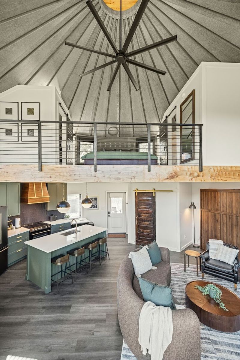 Sleeping in the Loft Above the World