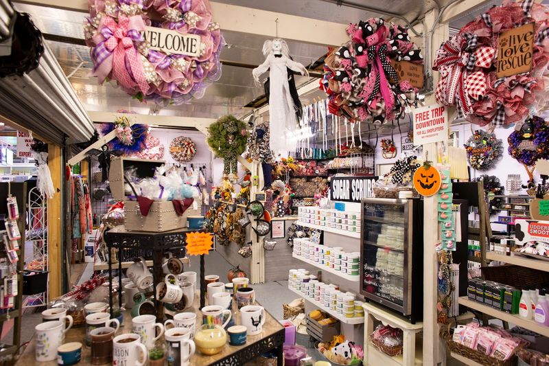 A Colorful Mosaic Of Merchandise