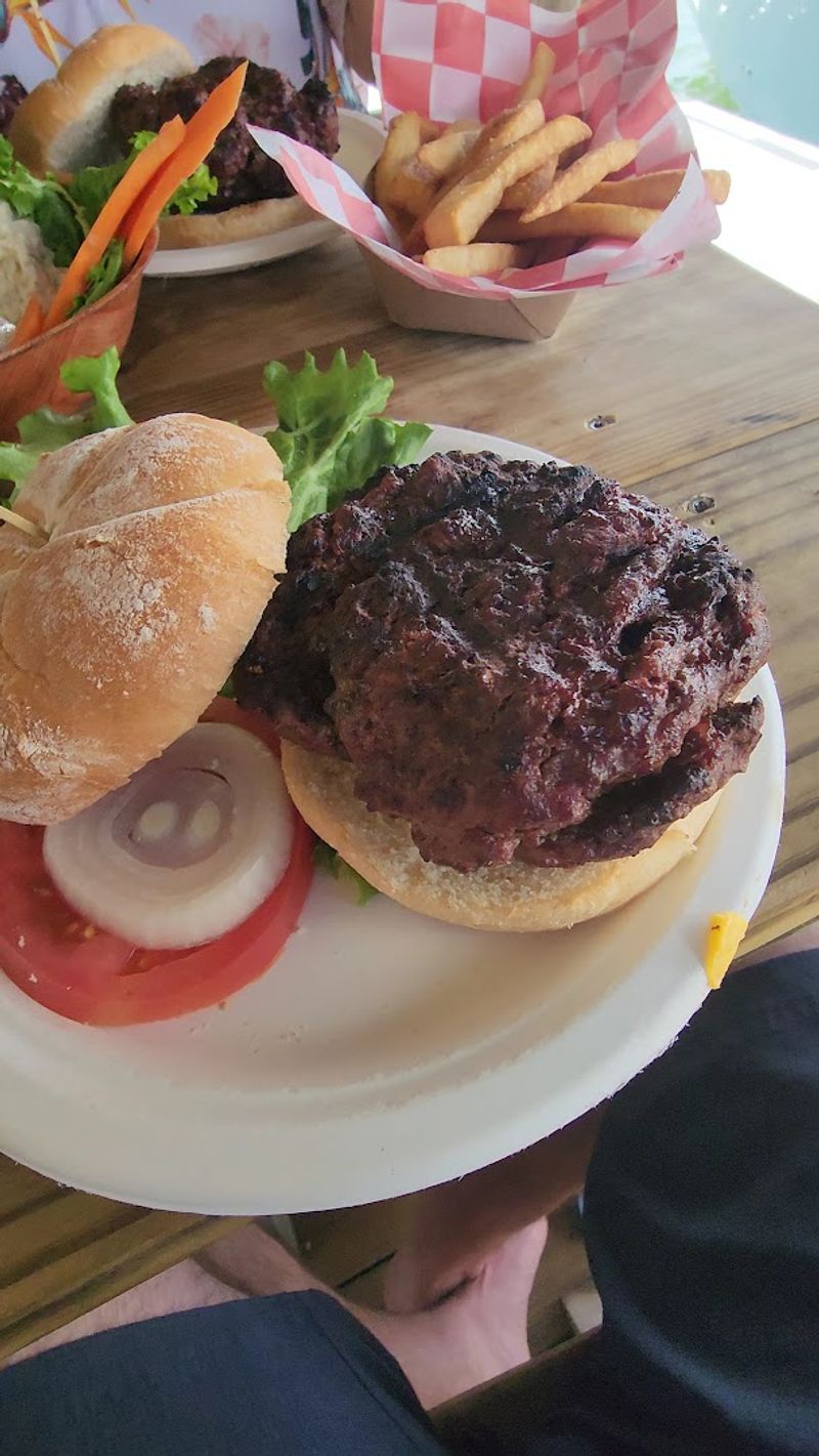 One Of America's Most Famous Burgers Served On A Paper Plate