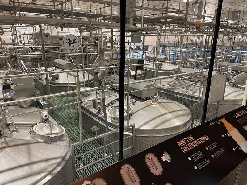Factory Viewing Windows That Make Cheese Come Alive