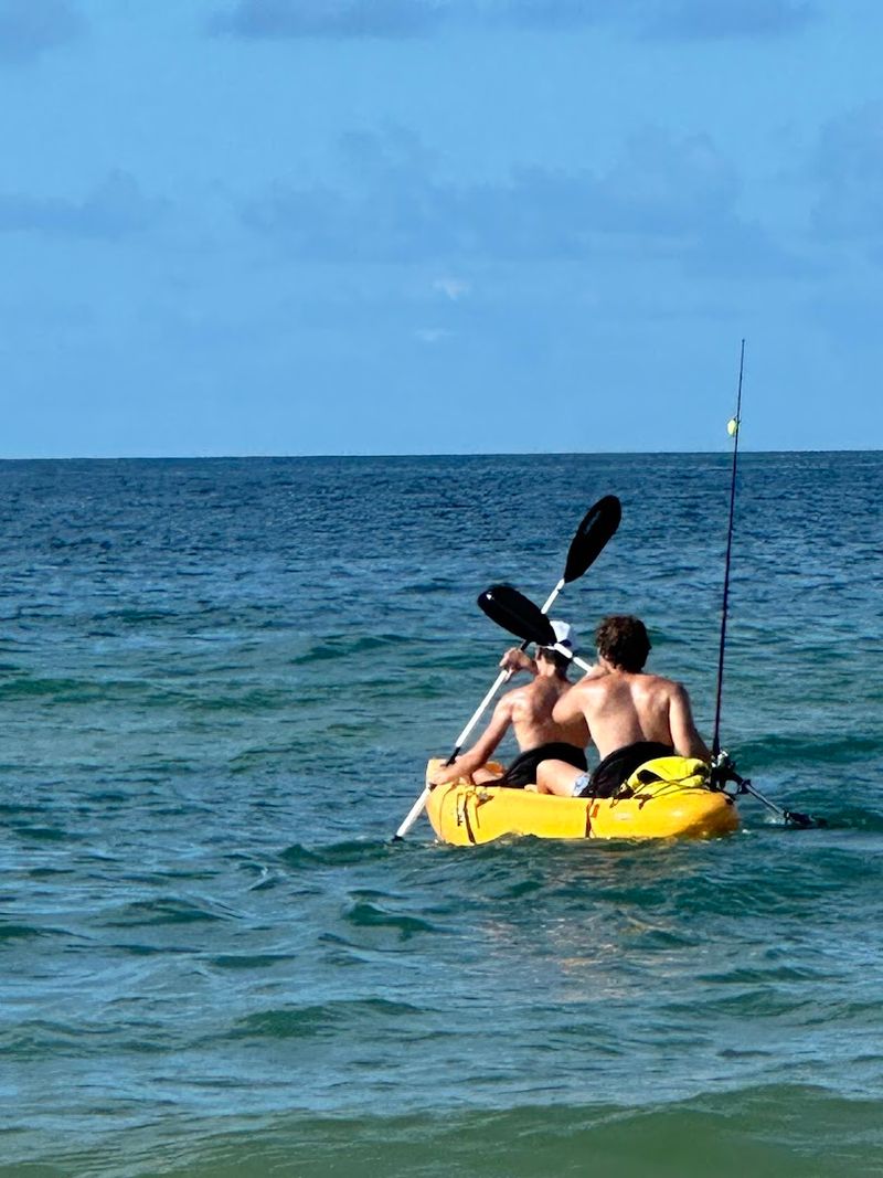 Fishing And Paddling In A Different Rhythm