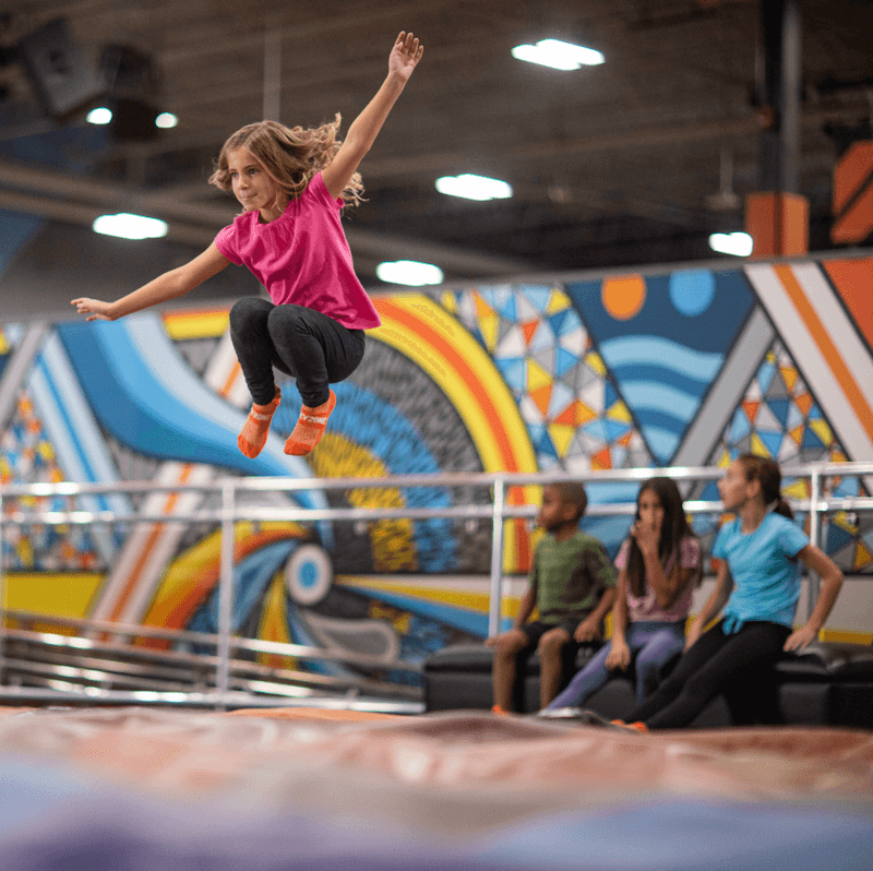 High-Flying Dodgeball Arena: Chaos in the Best Way