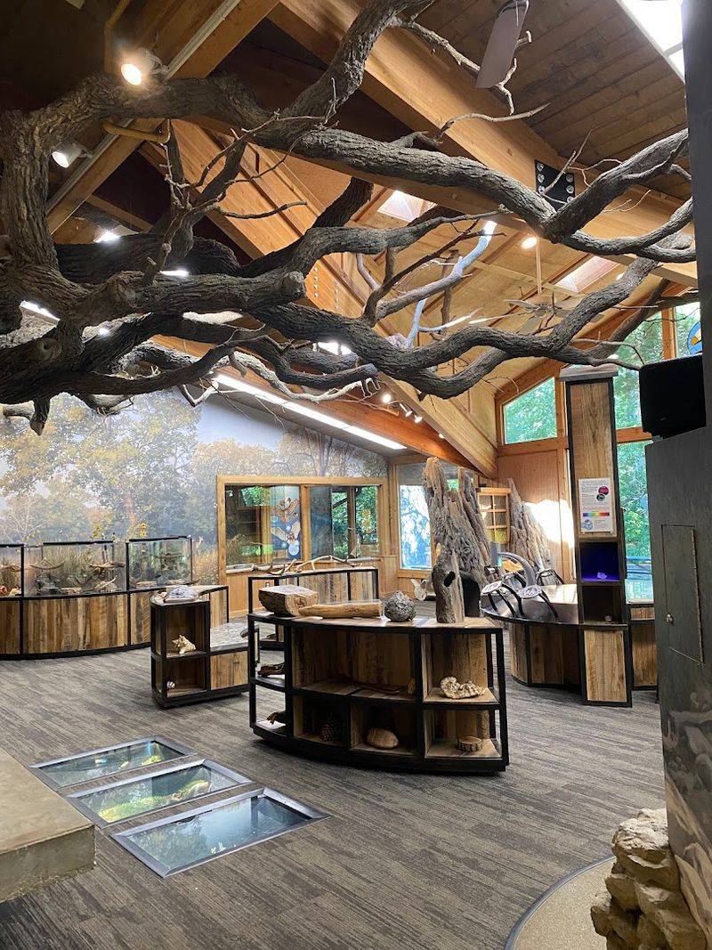 The Nature Center Building and Its Live Animals