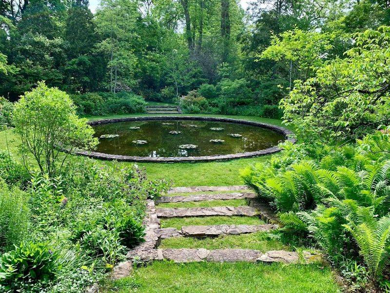 The Circular Reflecting Pool: A Farm Pond Turned Showstopper