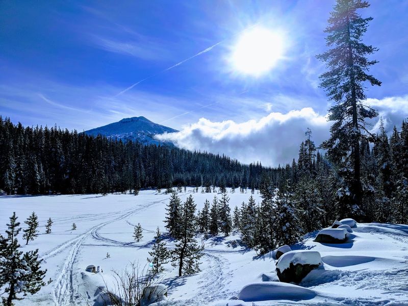 Central Cascades Buried Under Record Spring Snow