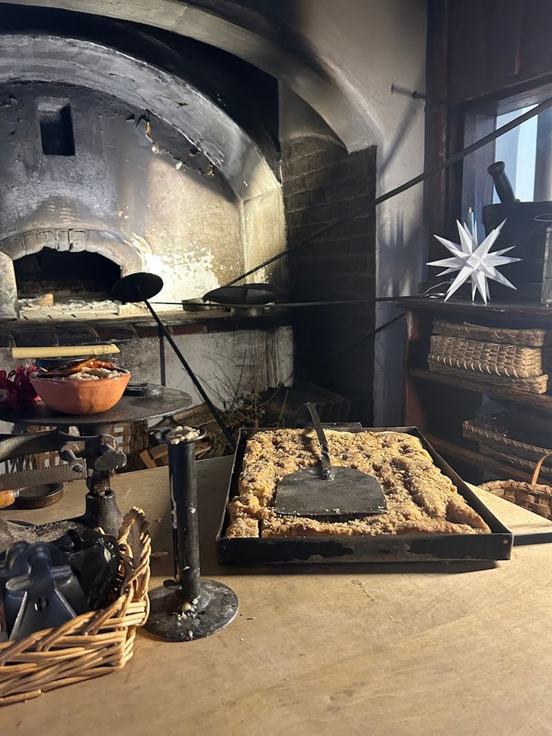 A Wood Fire Still Heats The Historic Baking Oven