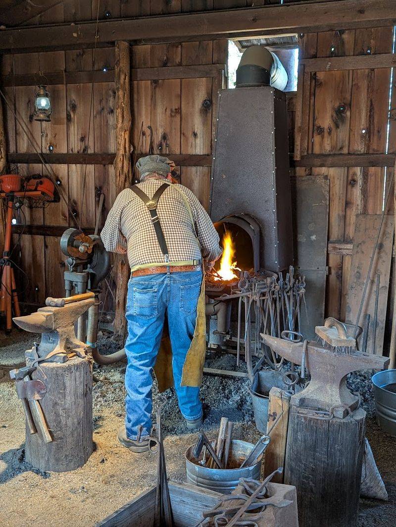 The Blacksmith Shop Where Iron Met Fire