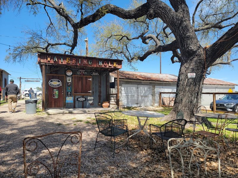 Oak-Shaded Patio That Steals the Show