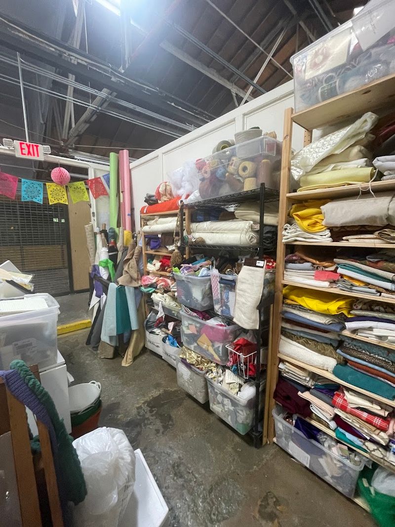 A Treasure Trove of Donated Art and Craft Supplies