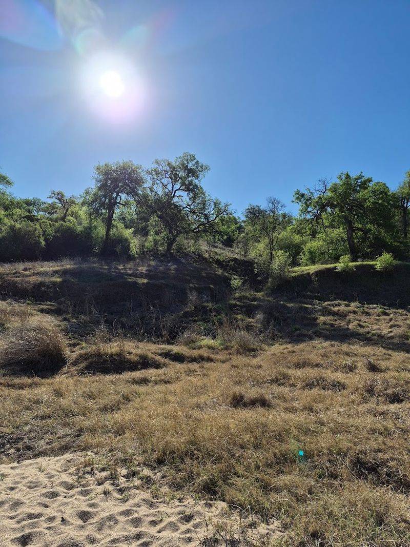 Horseback Riding Through Open Hill Country Terrain