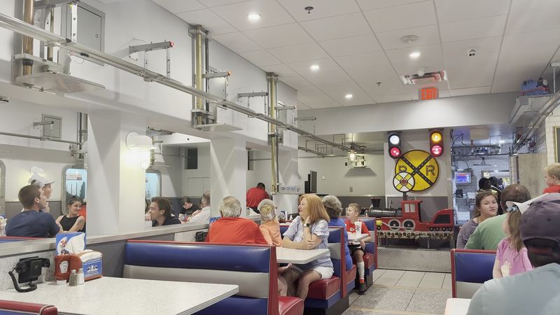Trains Overhead Actually Deliver Your Food to the Table