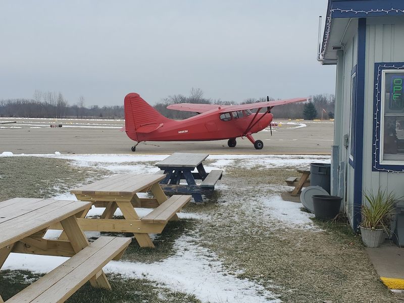 Watching Cessnas Take Off During Morning Coffee