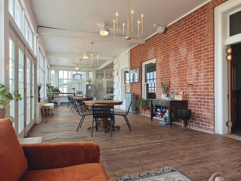 The Veranda, Sun Room, and Common Spaces