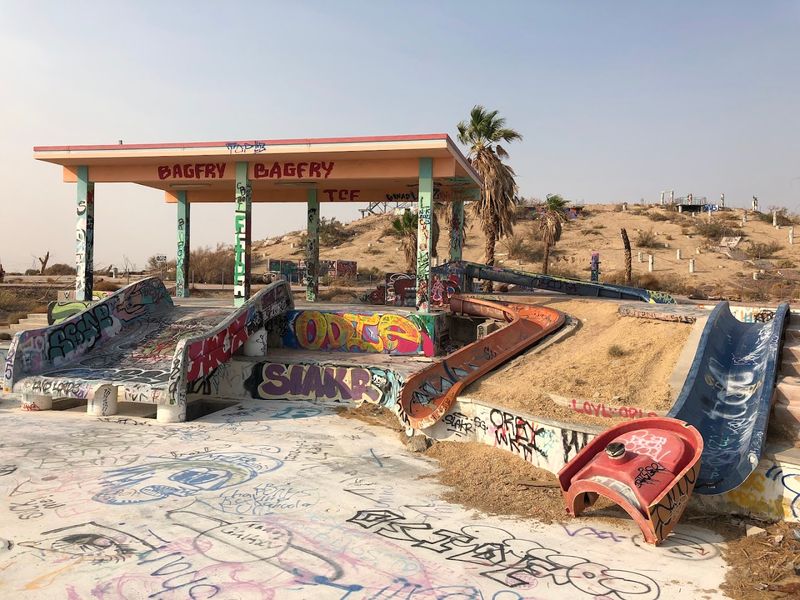 The Faded Beauty Of Park Murals