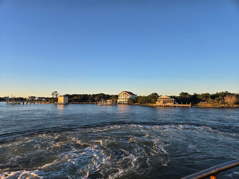 The Ferry Ride Helps Set The Whole Mood