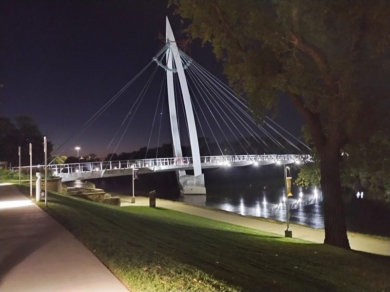 Pedestrian Bridges Add To The Arrival