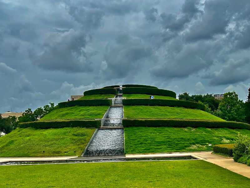 The Garden Mount With Its Granite Waterfall and Panoramic Views