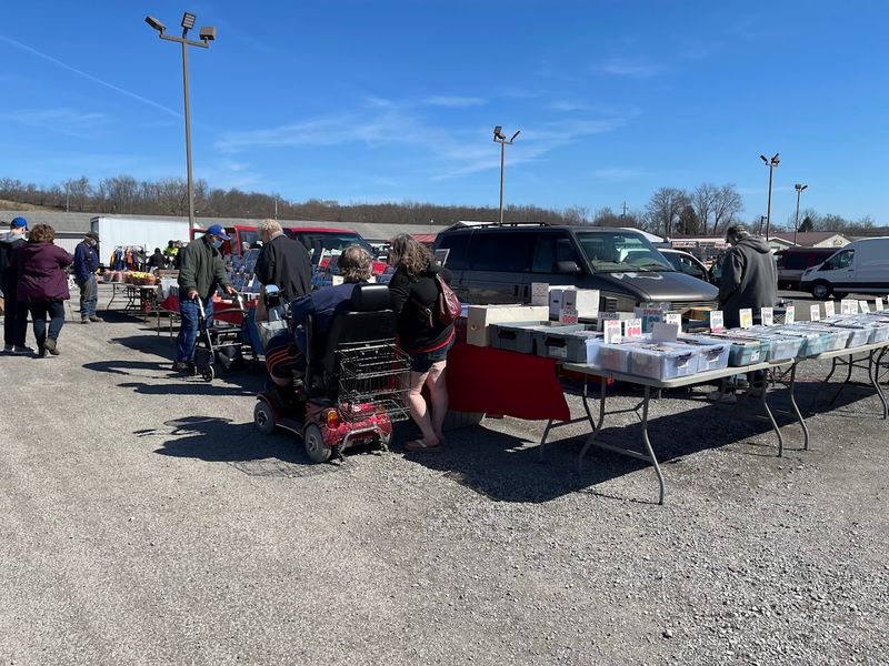 The Sea Of Cars Across Seventy Free Acres