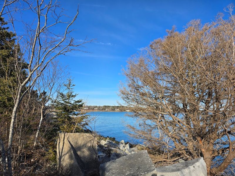 The Atlantic Ocean Glittering On Both Sides
