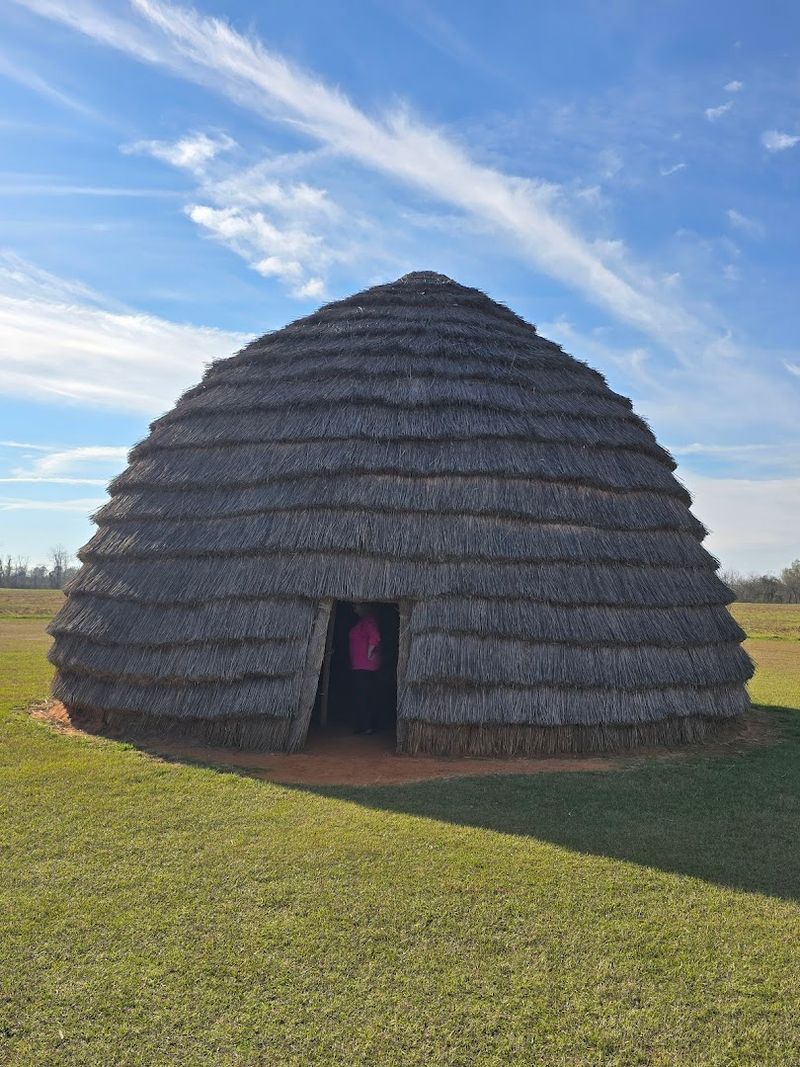 The Reconstructed Caddo Grass House