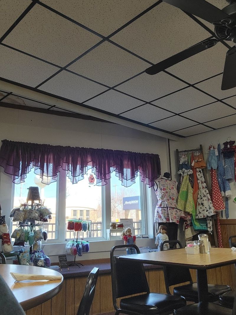 A Cozy Booth Overlooking Small-Town Life