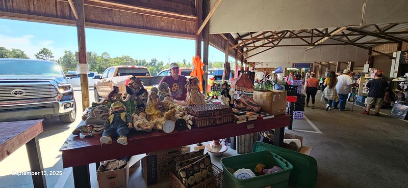 The Barnyard Sign Standing Tall On Augusta Road