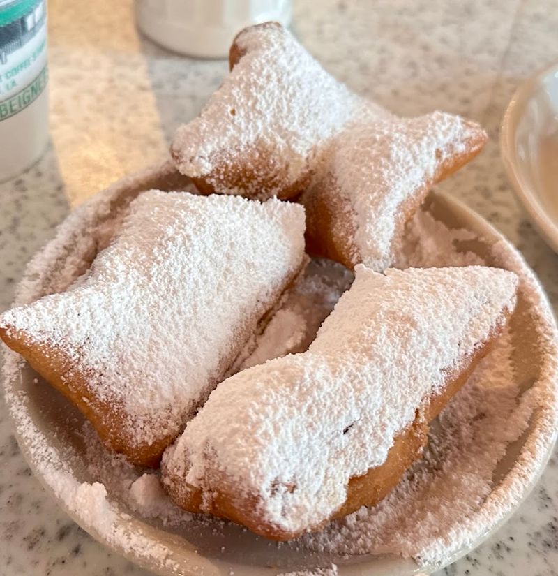 The First Real Look at These Famous Louisiana beignets